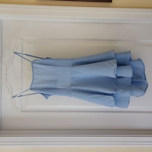 Sheing baby blue romper